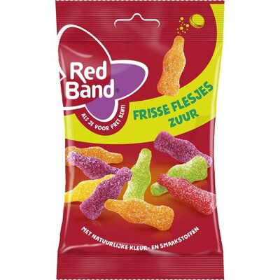 Red Band Sour Bottles 120g