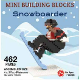 Snowboarder - Mini Building Blocks