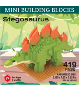 Stegosaurus- Mini Building Blocks