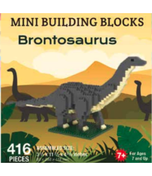 Brontosaurus  - Mini Building Blocks