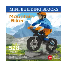 Mountain Biker  - Mini Building Blocks
