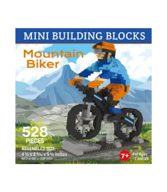 Mountain Biker  - Mini Building Blocks