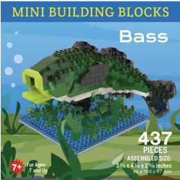 Bass (Fish) - Mini Building Blocks