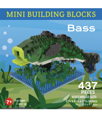 Bass (Fish) - Mini Building Blocks