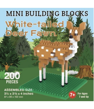 Baby White Tailed Deer - Mini Building Blocks