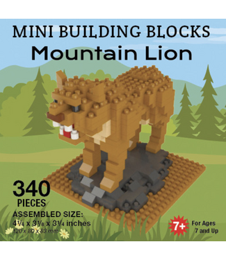 Mountain Lion - Mini Building Blocks