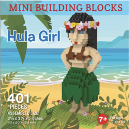 Hula Girl - Mini Building Blocks