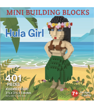 Hula Girl - Mini Building Blocks