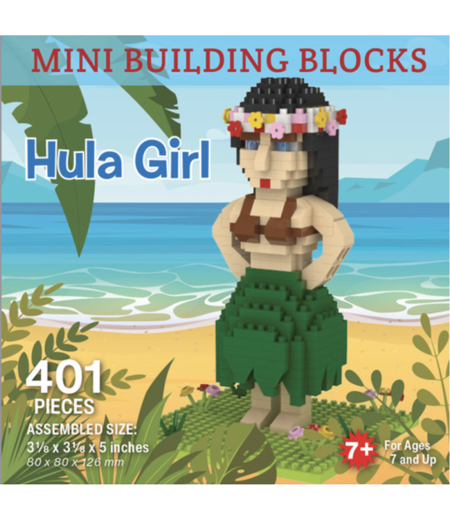 Hula Girl - Mini Building Blocks