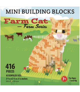 Farm Cat- Mini Building Blocks