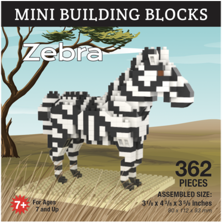 Zebra - Mini Building Blocks