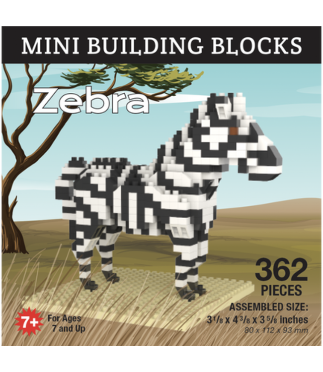 Zebra - Mini Building Blocks