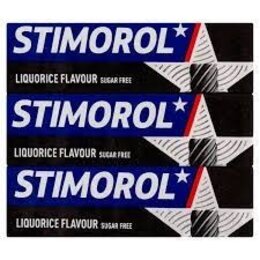 Stimorol Licorice Gum Sugar Free 3 pack