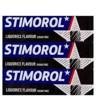 Stimorol Licorice Gum Sugar Free 3 pack