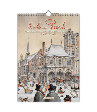 Anton Pieck Perpetual Birthday Calendar Amsterdam
