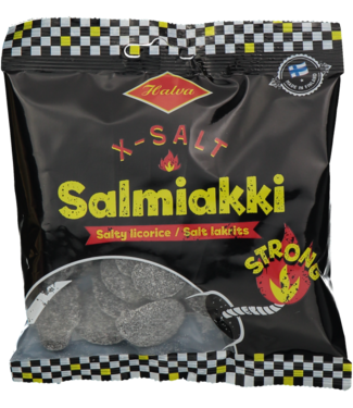 SP:Halva X-Salty Salmiakki 120g