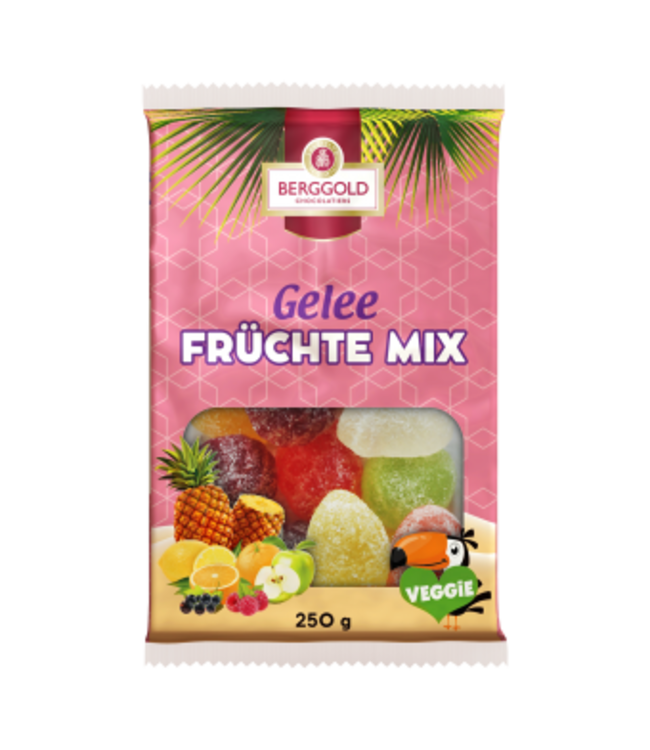 Berggold Gelee Fruchte Mix 250g