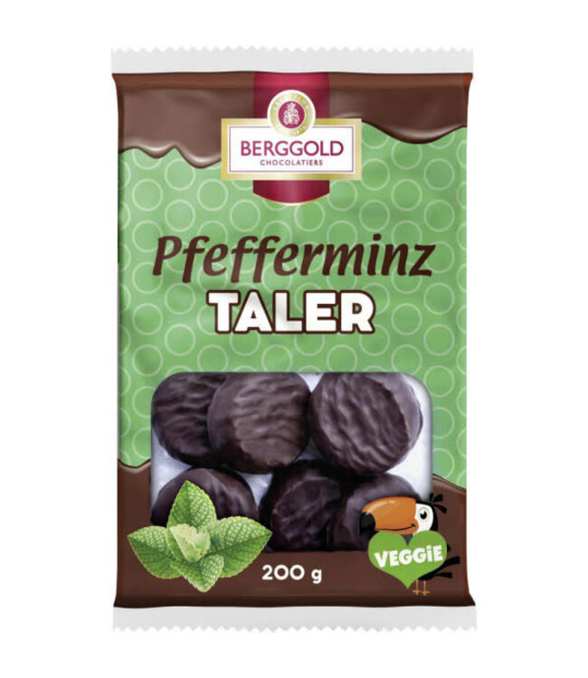 Berggold Chocolate Peppermint Patties 200g