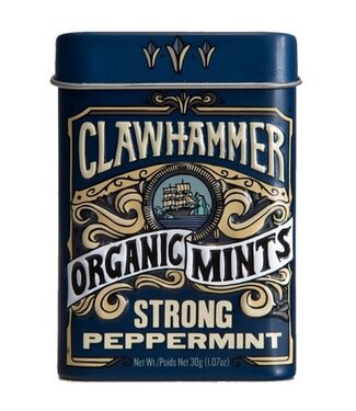 Clawhammer Strong Peppermint Mints
