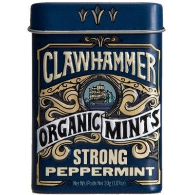 Clawhammer Strong Peppermint Mints