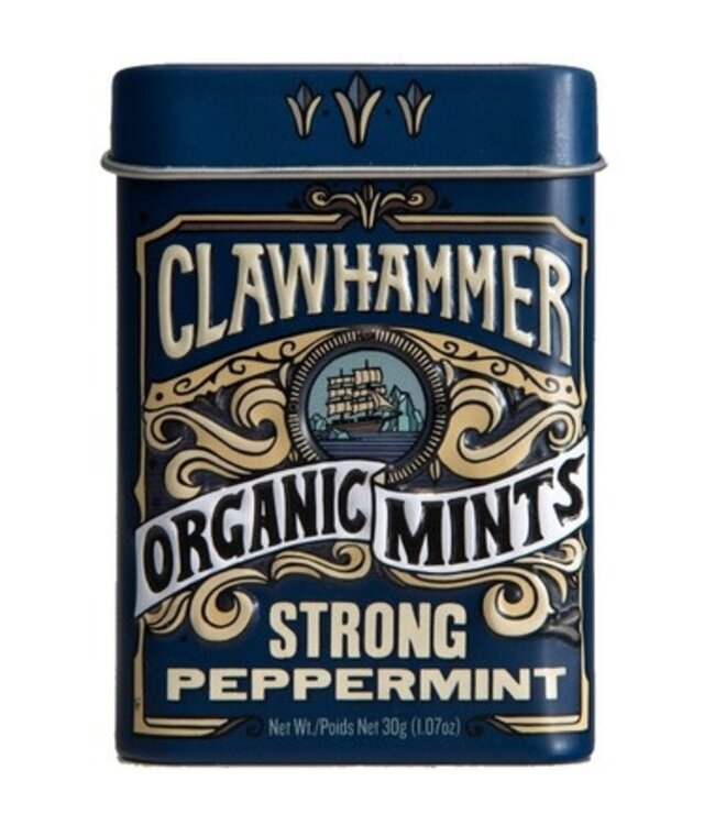 Clawhammer Strong Peppermint Mints