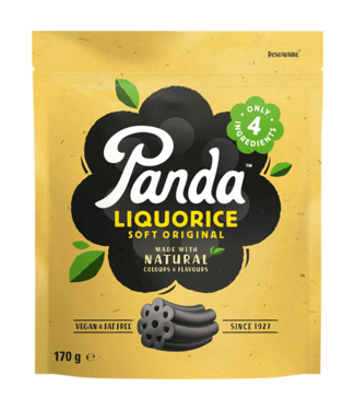 Panda Soft Natural Licorice 170g