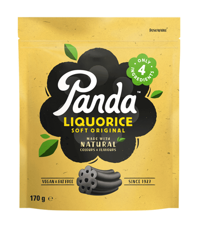 Panda Soft Natural Licorice 170g