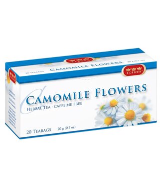 3 Crown Camomile Flowers Tea 20 bags