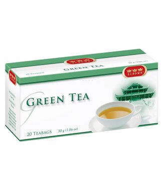 3 Crown Green Tea 20 Bags