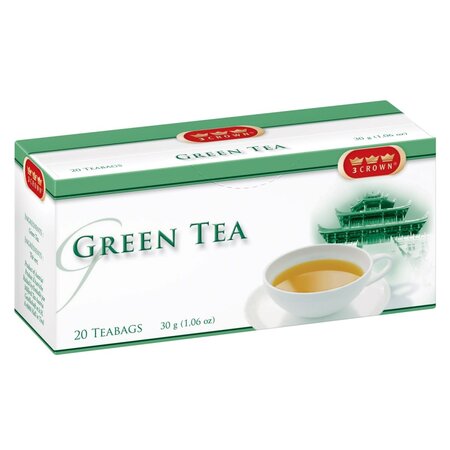 3 Crown Green Tea 20 Bags