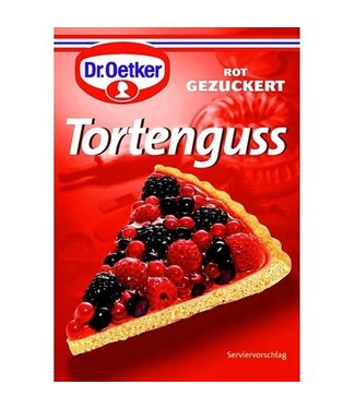 Dr. Oetker Red Cake Glaze 3x12g
