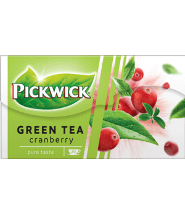 Pickwick Green Cranberry Tea 20 x 1.5g