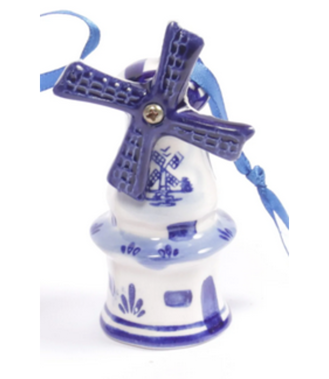 Windmill - Deflt Blue Christmas Ornament