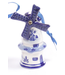 Windmill - Deflt Blue Christmas Ornament