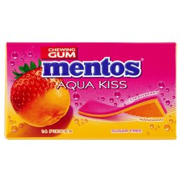 Mentos Strawberry & Mandarin Gum Sugar Free