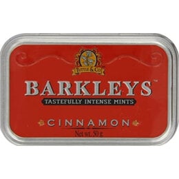 Barkleys Intense Cinnamon Mints 50g