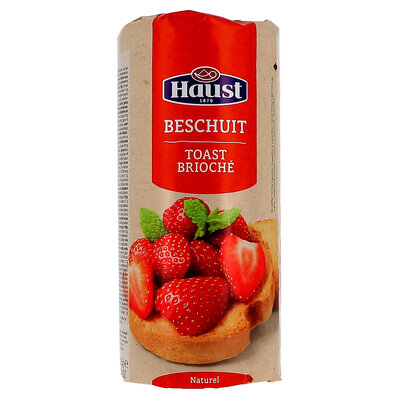 Haust White Rusks 125g