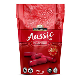 Waterbridge Aussie Style Strawberry Soft Licorice