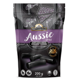 Waterbridge Aussie Style Black Soft Licorice