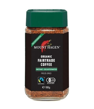 Mount Hagen Organic Fairtrade Instant Coffee Decaffeinated