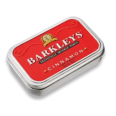 Barkleys Intense Cinnamon Mints 50g