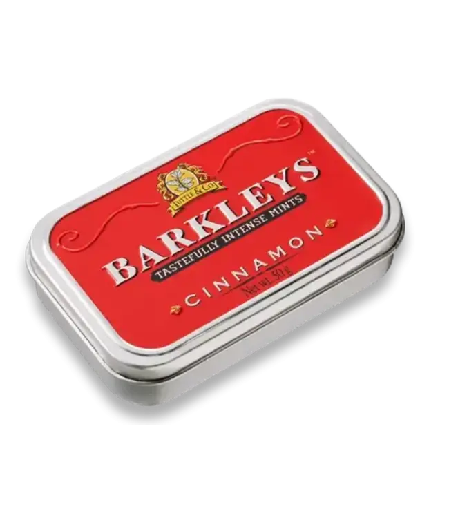 Barkleys Intense Cinnamon Mints 50g