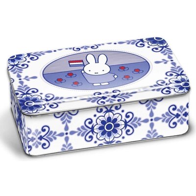 Delft Blue Nijntje Tin (14cmx9cm)