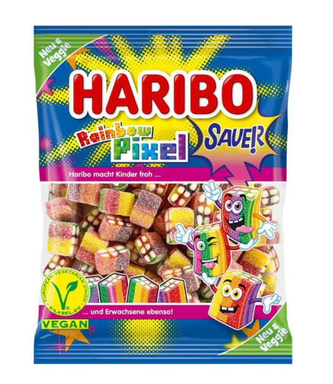 Haribo Rainbow Pixel Sour