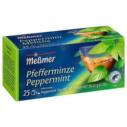 Messmer Peppermint Tea 25 bags