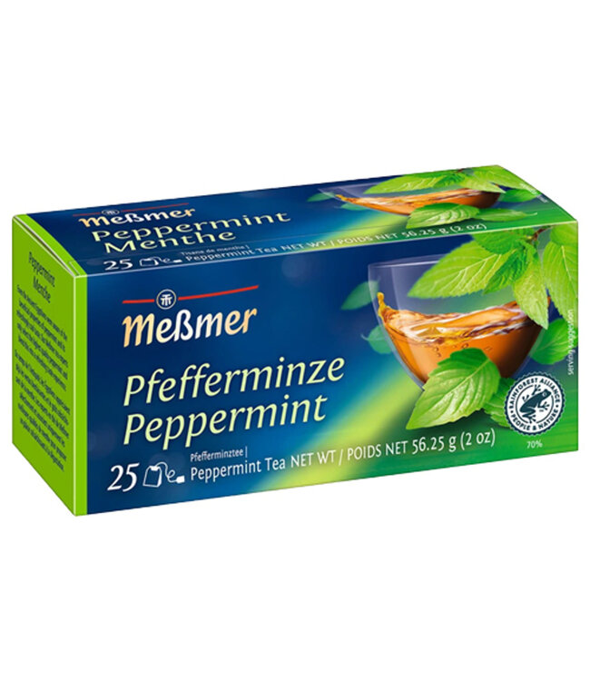 Messmer Peppermint Tea 25 bags