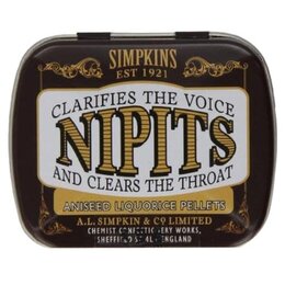 Simpkins Nipits Licorice Pellets 12g