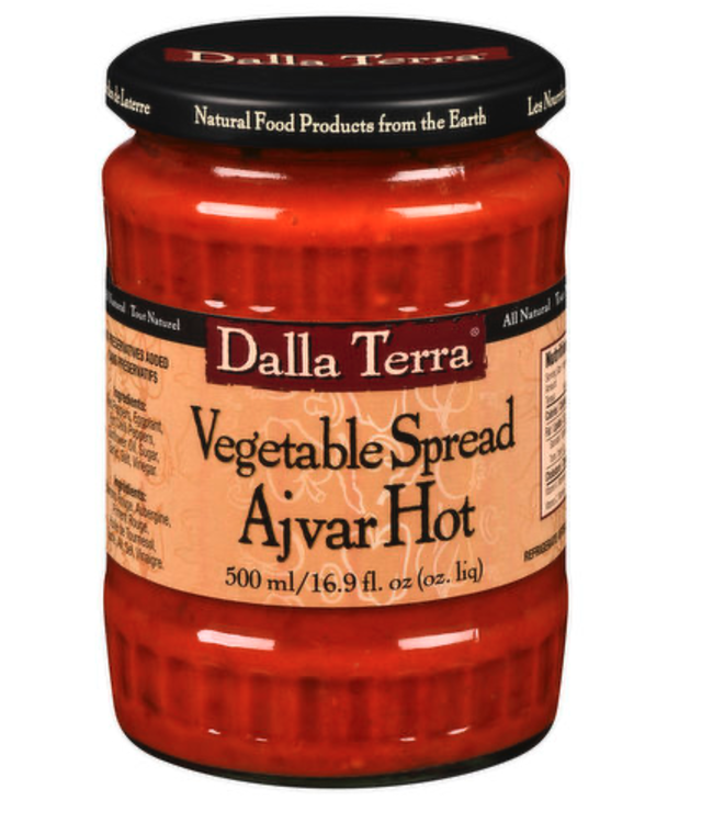 Dalla Terra Vegetable Spread Ajvar Hot 500ml