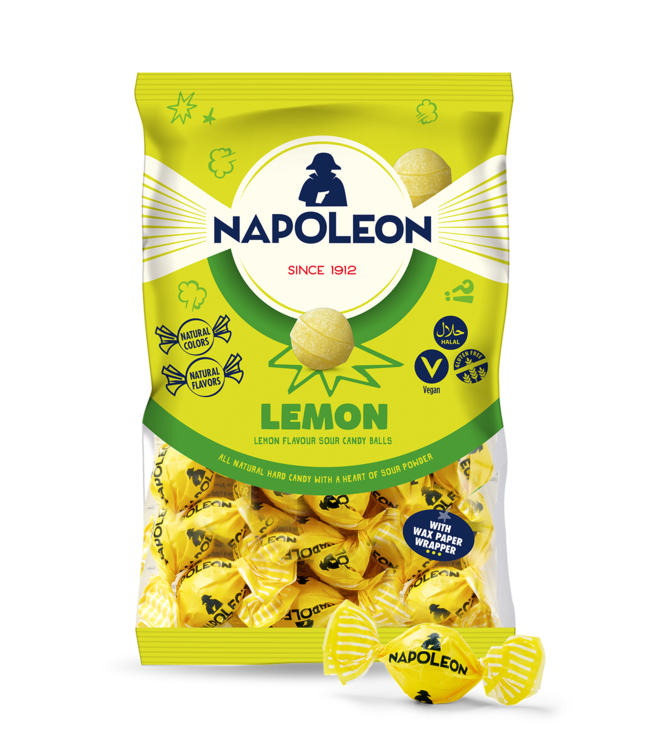 Napoleon Lemon Balls 225g Gluten Free