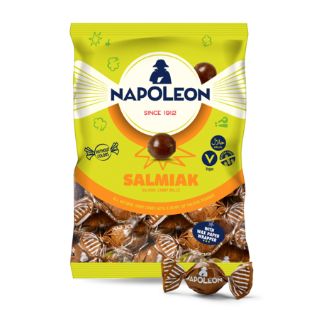 Napoleon Salmiak Balls Gluten Free 225g